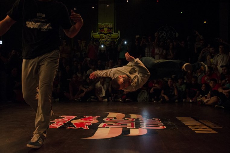 The Three-time Winner B-Boy Ralph battles to glory at the 2014 Red Bull BC One Lebanon Cypher